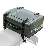 ROCKBROS Motorradtasche 100% Wasserdichte Motorrad Hecktasche Motorrad Gepäcktasche Reflektierend...