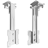 Drall Fernseher Deckenhalterung weiß - LCD LED Plasma Curved TV für Schrägdach Campingwagen LKW...