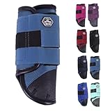 NETPROSHOP 1 Paar Eventing-Vorderbein-Gamaschen Technical Pferde Vielseitigkeitsgamaschen,...