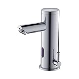 Auralum Automatischer Sensor Wasserhahn Infrarot badarmaturen waschtischarmatur Mischbatterie 18,2cm...
