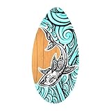 kowaku Skimboard Kleines Surfbrett, Skimboarding, Holz-Skimboard, Surfbrett Universal...