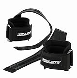 zenlete Profi 2in1 Zughilfen Handgelenk Bandagen Krafttraining, Sport und Fitness - Lifting Straps...