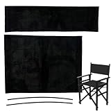 Regiestuhl Leinwandersatz | Und Spiel Lounge Bezug,Wetterfester Stuhlbezug Für Terrasse Garten...