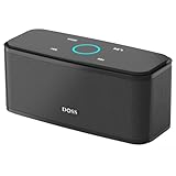 DOSS Bluetooth Lautsprecher, SoundBox Musikbox, mit Bluetooth 5.0, Dualen Bass-Treibern, 20H...