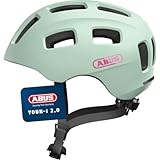 ABUS Fahrradhelm Youn-I 2.0 - mit Licht für Kinder, Jugendliche und Junge Erwachsene - Mädels...