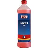 Buzil Sanitärreiniger Bucazid S G467, kraftvoller Reiniger für Bad und WC mit Geruchsblocker, rot,...