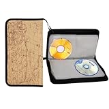 Biluer 1PCS CD Tasche für 80 Discs CD Hüllen CD Aufbewahrung DVD Tasche Mappe zur Aufbewahrung...