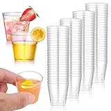 Hejo 100 Stück Plastik Schnapsgläser, 3cl/30ml Shotgläser, Plastikbecher, Schnapsbecher aus PS -...