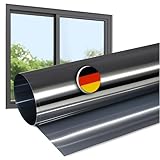 Rapid Teck Fensterfolie Sonnenschutz - 200cm x 152cm - Starke Verspiegelung - Hitzeschutzfolie...