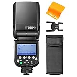 Godox TT685II-S TT685II S Kamera Blitzgerät für Sony, 2,4 G Wireless HSS GN60 Blitzgerät...