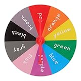 Beaupretty Rotierendes DIY Preisrad Raffle Game Turntable mit Segmenten und Zeiger Leichtes...