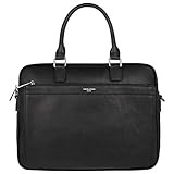 David Jones - Herren Große Aktentasche - Mann 15 Zoll Laptoptasche - PU Leder Arbeitstasche...