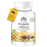 Propolis 1000mg - hochdosiert - 120 Tabletten - mit 3% Galangin | HERBADIREKT by Warnke Vitalstoffe...