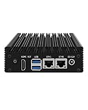 Firewall Micro Appliance, 2 Port i226-V 2.5G LAN Fanless Mini PC Intel N4000, 4GB DDR4 128GB NVMe,...