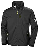 Helly Hansen Herren Crew Hooded Midlayer Jacket, Schwarz, XL