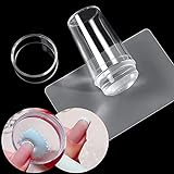 Clear Stamper Jelly für Stamping & French Nails - Fingernägel stempeln für Lack, UV Gel oder...