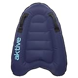 AKTIVE Aufblasbares Bodyboard, 50 x 70 cm, verstärkte Griffe, für Kinder und Erwachsene, leichtes...