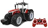 JAMARA 405301 Massey Ferguson 8S.285 1:16 2,4Ghz-RC Traktor, Motorsound (abschaltbar),...