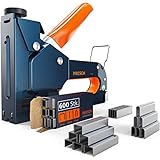 Presch Handtacker Set inkl. 600 Klammern | Robuster 3-in1 Metall für Holz, Folie, Stoff, Möbel |...