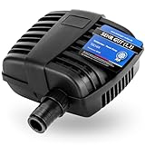 Teicher Filterpumpe PP-3000H [Neues Modell] – Teichpumpe für außen 55W, 3000 l/h Energie...