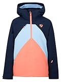 ZIENER Mädchen Armida-Z Ski-Jacke/Winterjacke | warm, atmungsaktiv, wasserdicht, Vibrant Peach tex,...