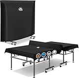 Zettum Tischtennisplatte Abdeckung 188 L x 155 H CM - 600D Oxford Tischtennis Schutzhülle...