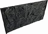 PLASTIKO - Aquarium Hintergrund 3D I Rückwänd 100x50 cm I Leicht zu Montieren und Reinigen I Keine...