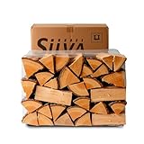 SILVA® Kaminholz Mischholz 27 kg – Ofengetrocknet ( 15%) – Brennholz-Mix aus Birke, Esche &...