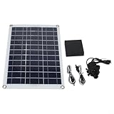 Oniissy Solar-Wasserbrunnenpumpe, 50 W DC 12 V, Gartenteichpumpe mit Solarpanel, 800 l/h...