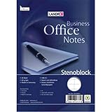 Landré 355504012/100050255 Stenoblock Work, liniert, 60 g/qm, DIN A5