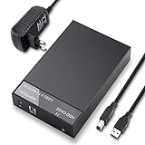 RSHTECH USB 3.0 SATA Festplattengehäuse für 3,5''/2,5'' SSD & HDD Externe HDD Gehäuse Festplatten...