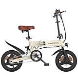 ESKUTE E Bike Herren F200, 14 Zoll Klapprad Elektrofahrrad, 36V 7.8Ah Akku Lange Reichweite bis...