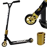 Cox Swain Stunt Scooter X-385, SCS-Kompression, CNC Fork, 100mm PU/Alu Rollen, ABEC 9, Kinder +...