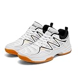 Hixingo Badmintonschuhe Männer Tennisschuhe Herren Damen, Squashschuhe Unisex Hallen- &...