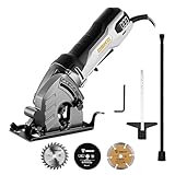 Mini Handkreissäge 600W: DEKOPRO Kleine Handkreissäge 5500RPM,85mm Sägeblatt,Einstellbare Tiefe...