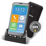 Olympia Neo Mini | Senioren Smartphone 5 Zoll Display | Notruftaste & Hörgerätekompatibel |...