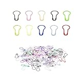 Sicherheitsnadeln, 50 Stück Calabash Pin, 10 Farben Metall Pins, Sicherheit Pin, Safety Pins für...