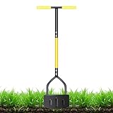 Rasenkantenstecher Mit Stiel, Rasenkantenschneider Mit T-Stiel, Garten Blumenbeet-Kantenschneider...