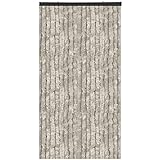 Arsvita Flauschvorhang 80x200 cm in Unistreifen grau, Perfekter Insekten- und Sichtschutz für Ihre...