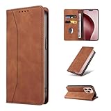 HAONANDE Brieftaschen Handytasche für iPhone 6/6S Leder Hülle Flip Case Folio Magnetische...