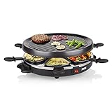 Princess Raclettegrill/Tischgrill, 800 W, schwarz, 01.162725.01.001