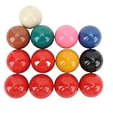 13 Snookerkugeln Standard Standard Standard 2,1 Zoll Ersatz aus Harz Billardkugeln eingestellt für...