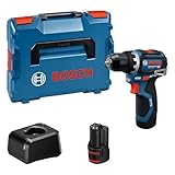 Bosch Professional 12V System Akku-Bohrschrauber GSR 12V-32 (Advanced KickBack Control,...