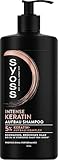 Syoss Shampoo Keratin (440 ml), Haarshampoo für schwaches und brüchiges Haar, füllt und glättet...