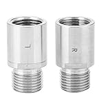 Pedal Extenders 9/16 Inch | Aluminum Alloy Spacers Help Reduce Knee Strain | Pedal Spacers for...