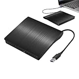 Externes Laufwerk – Schlankes optisches USB-Laufwerk, tragbarer Festplattenleser |...