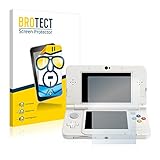 BROTECT (2 Stück Schutzfolie für Nintendo New 3DS Displayschutz Folie Ultra-Klar