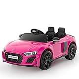 Smart BeBe Kinder Elektroauto Audi R8 mit 12V Batterie Bluetooth Fernsteuerung LED Lichter MP3...