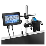 OUHFCASN Automatische 12,7-mm-Tintenstrahl-Kodierungsmaschine, Fließbandproduktionsdatum,...