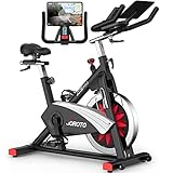 JOROTO Ergometer Heimtrainer X2PRO Bluetooth Hometrainer Fahrrad, Indoor Cycling Bike Speedbike mit...